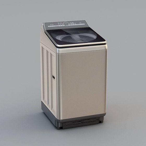 Stylish Washing Machine 3D model for Modern Homes