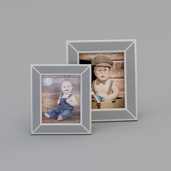 Retro Photo Frame 3D model for Creative Designs