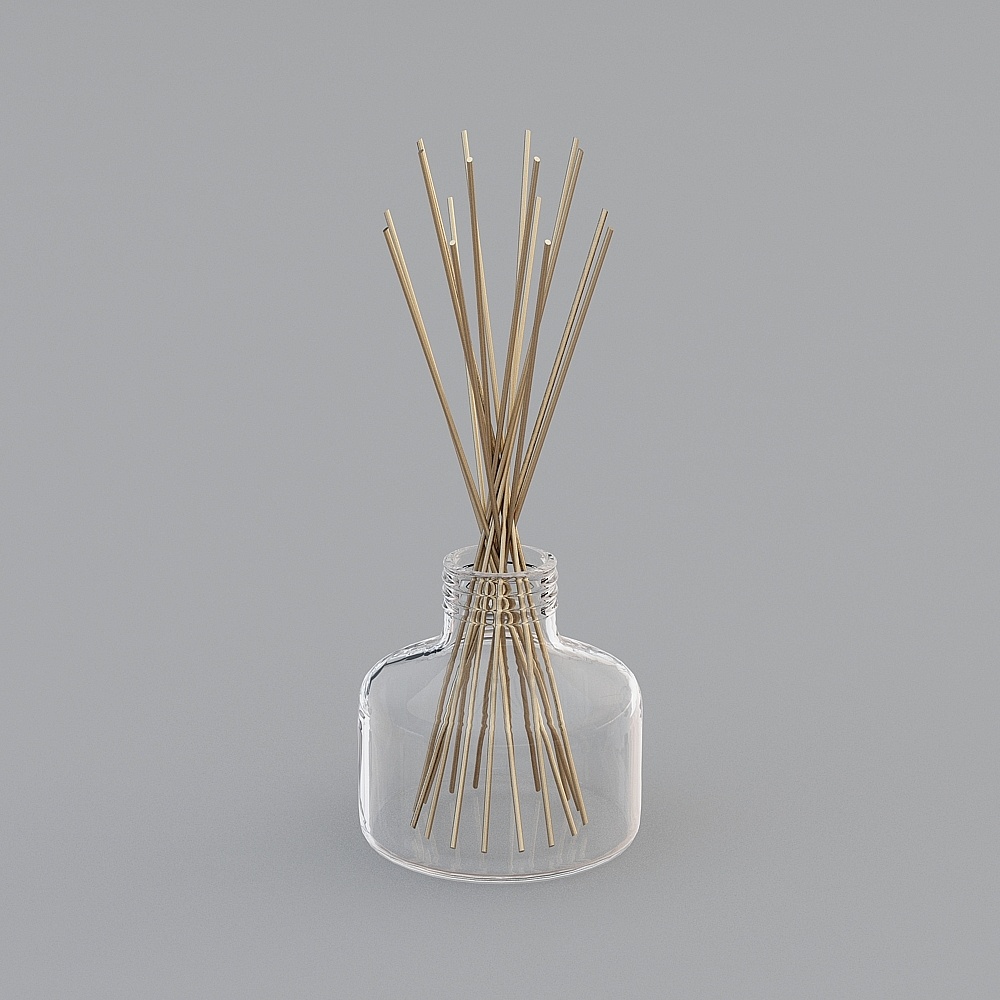 Elegant Aromatherapy Bottle 3D model