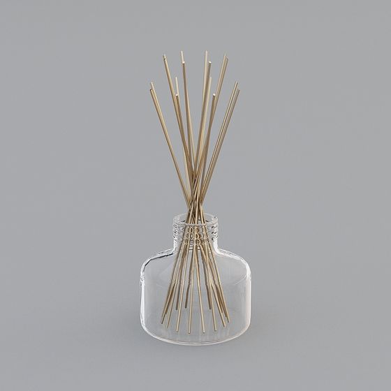 Elegant Aromatherapy Bottle 3D model