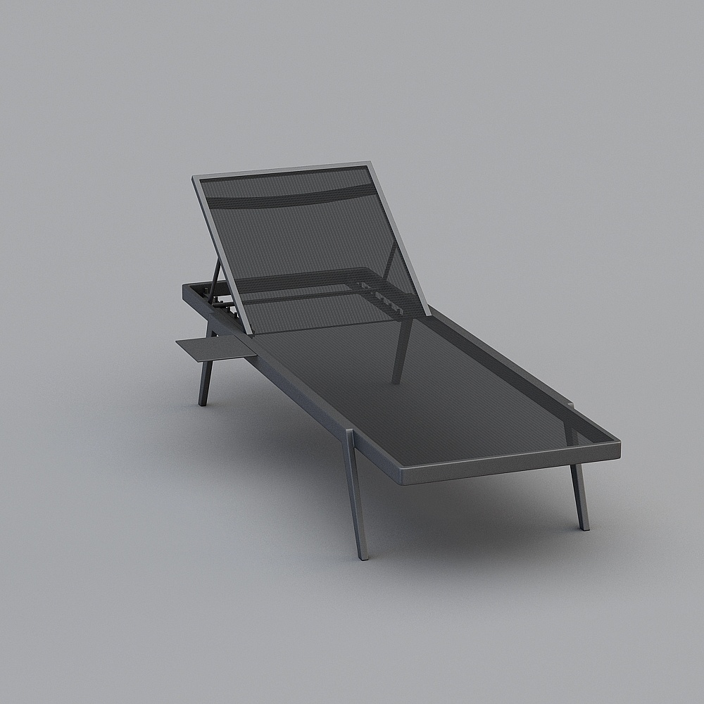 Cool - Letto in alluminio Diva (con tavolino)