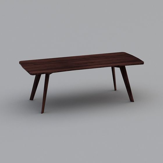 Mid-Century Modern Table 3D model