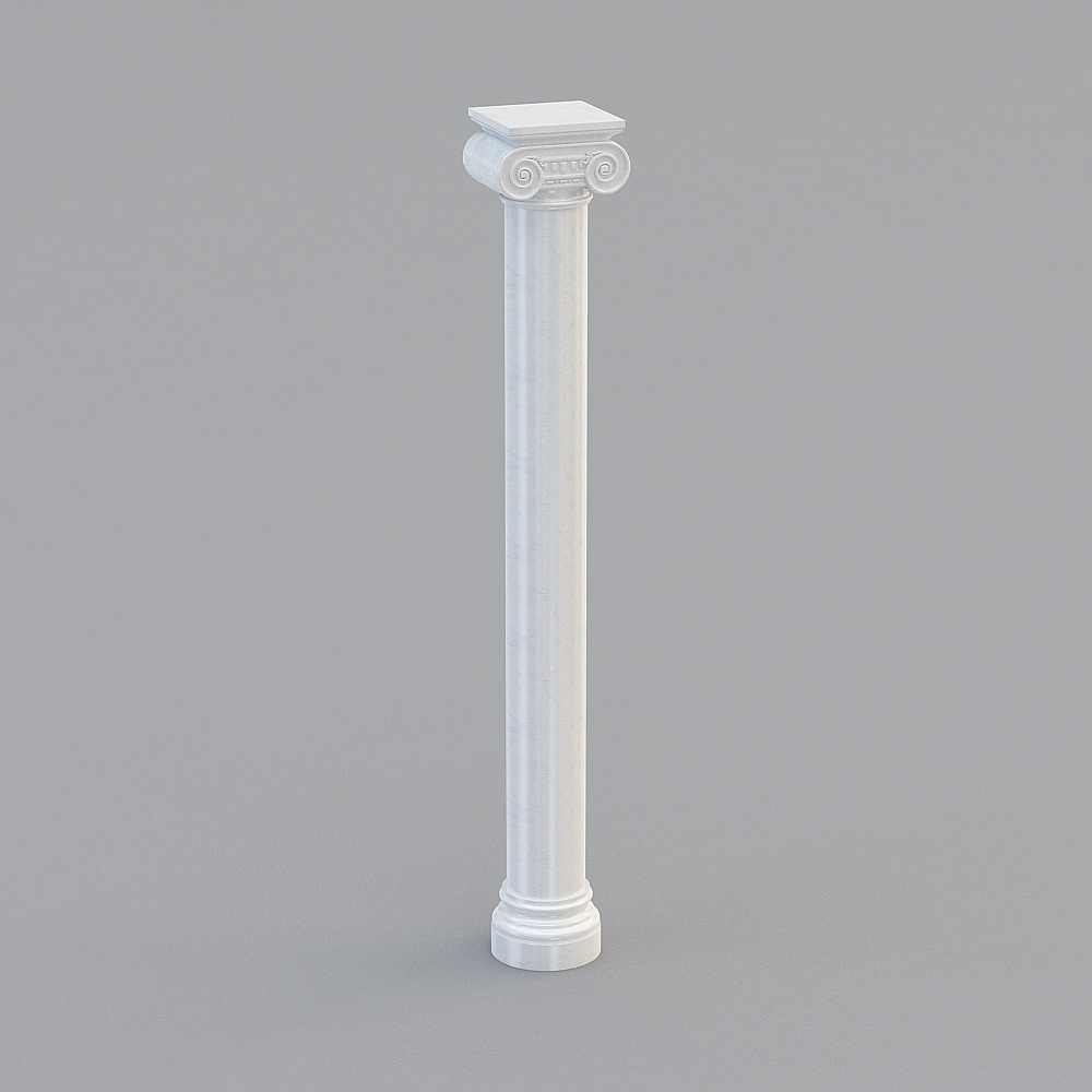 Classical Roman Column 3D model