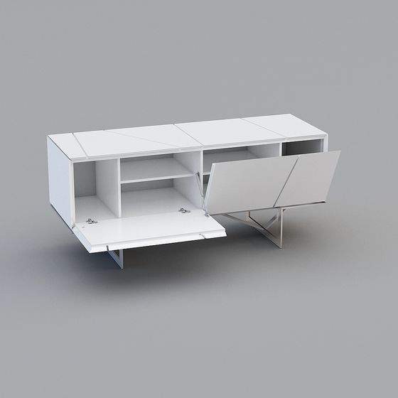 Urban Sideboard 3D model for Modern Interiors