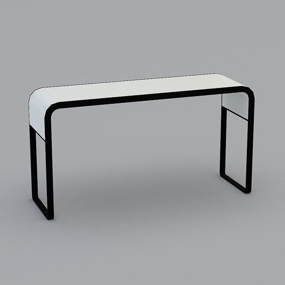 Urban Corner Table 3D Model Design