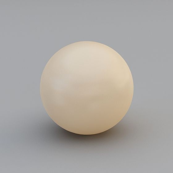 Charming Low-Polygon Sphere 3D model