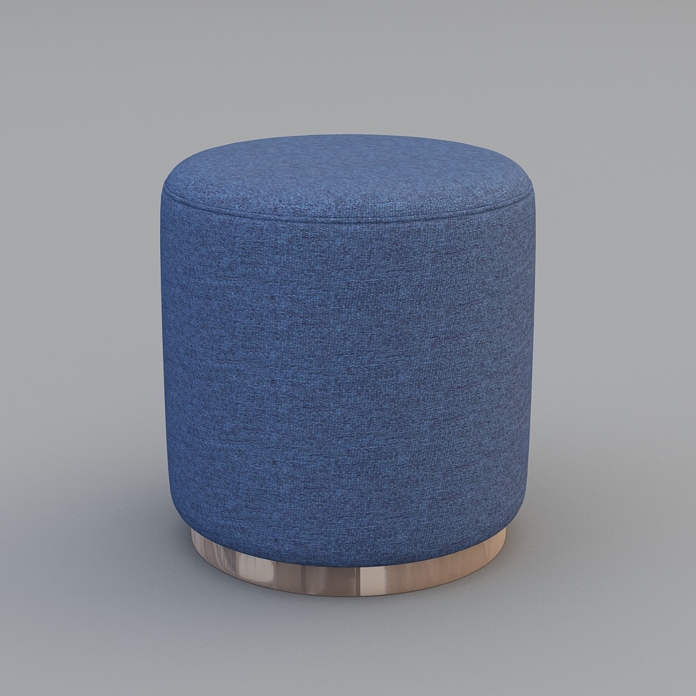 Sgabello trucco blu La Vita City Life