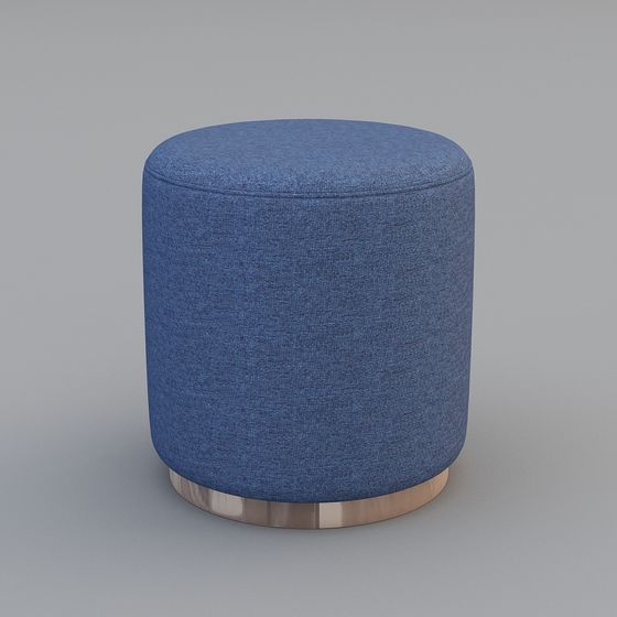 Sgabello trucco blu La Vita City Life