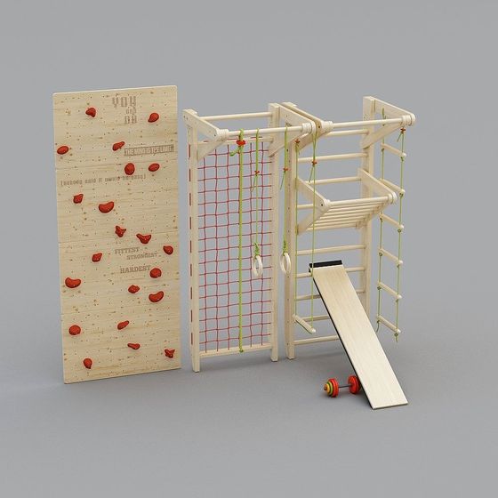 Adventure Kids Play Gym 3D model