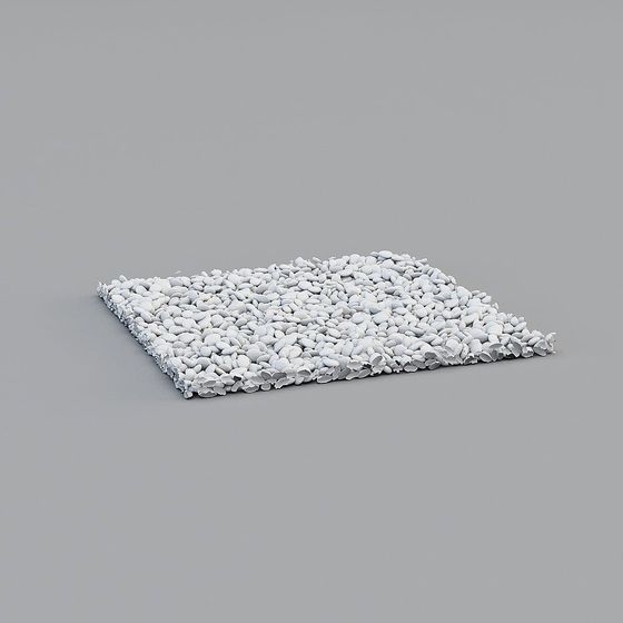 Pebble Paving 3D model