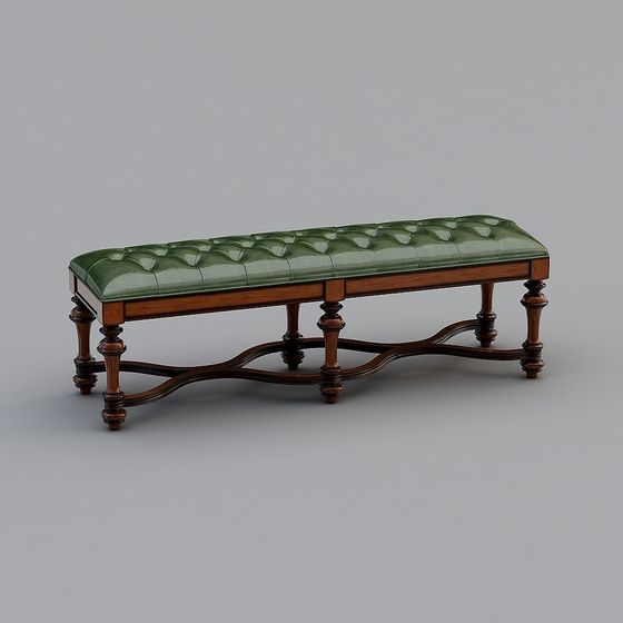 西部時光-BS-1601-床尾凳