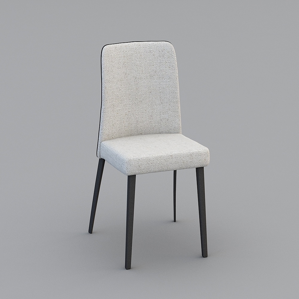 Numero 42 (Bianco) - Sedia da Pranzo