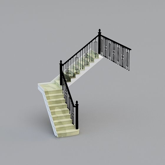 Urban Staircase 3D model