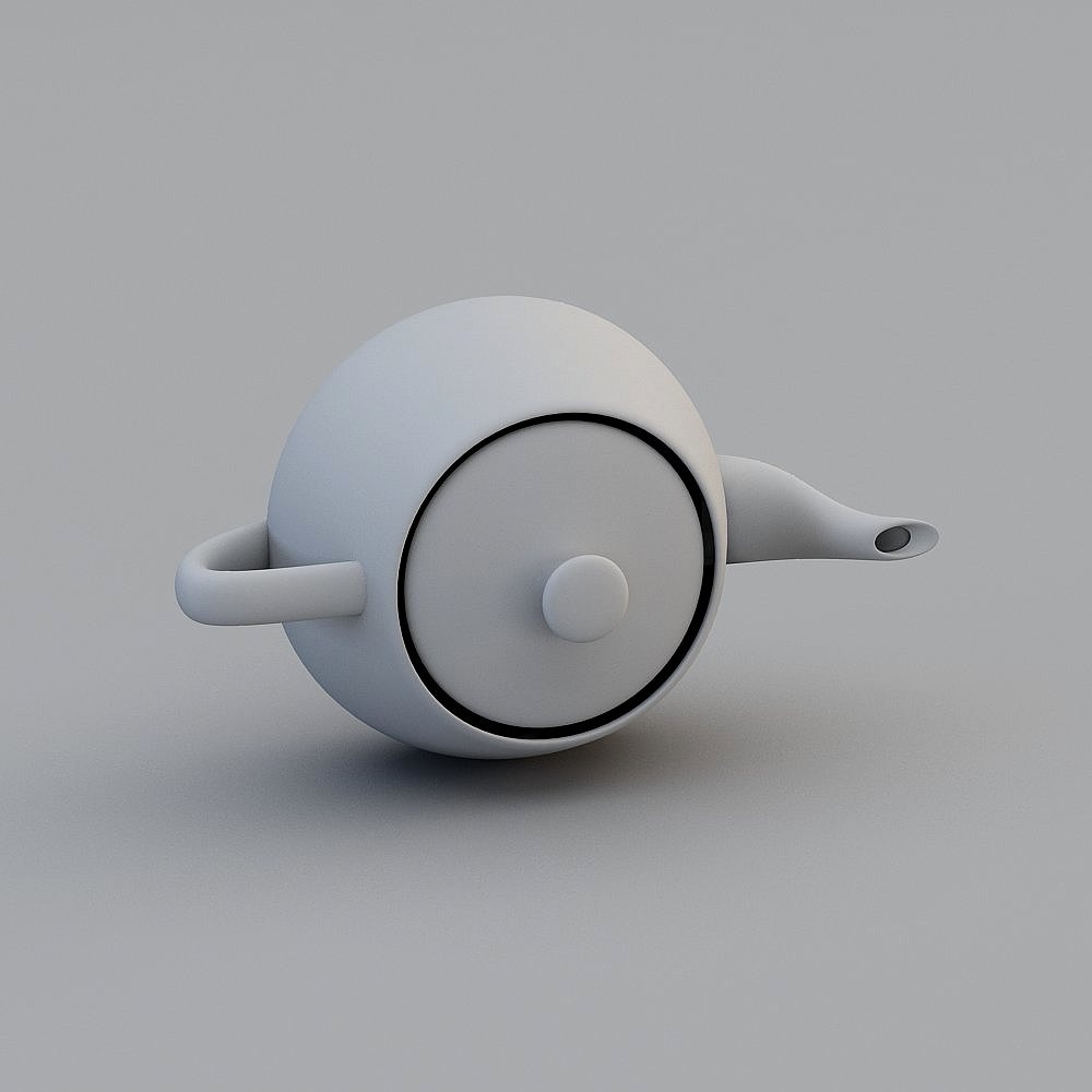 Sphere Teapot 3D model
