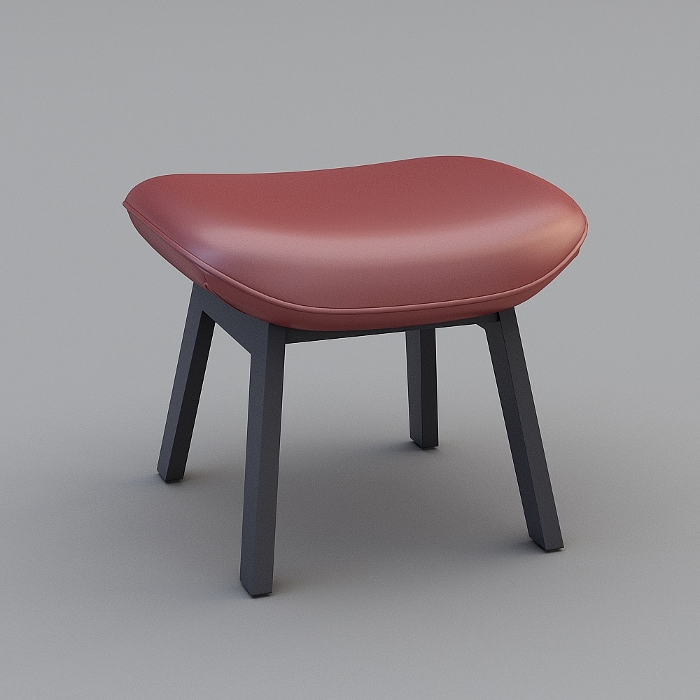 Modern leather leisure chair leather art sand chair living room