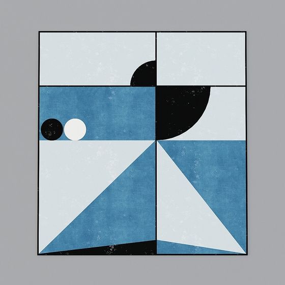 Abstract Geometric Puzzle 3D model for Creative Projects