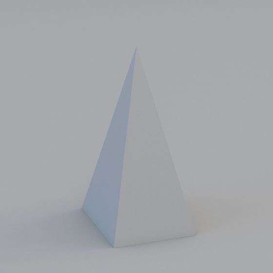Modern Minimalist Cone 3D Model