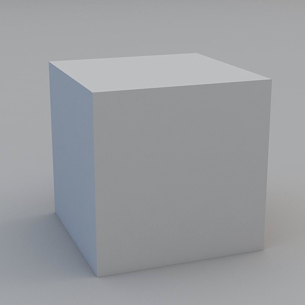 Minimalist Cube 3D model