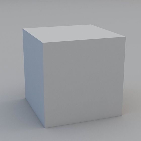 Minimalist Cube 3D model