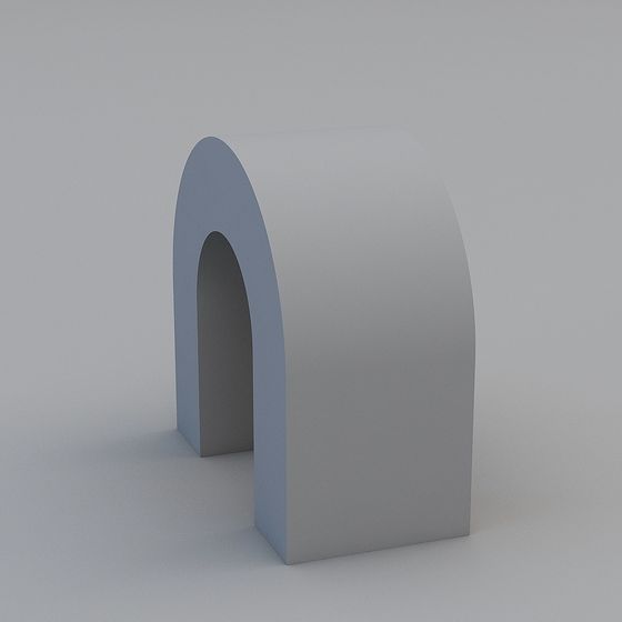 Modern Minimalist Arch 3D model