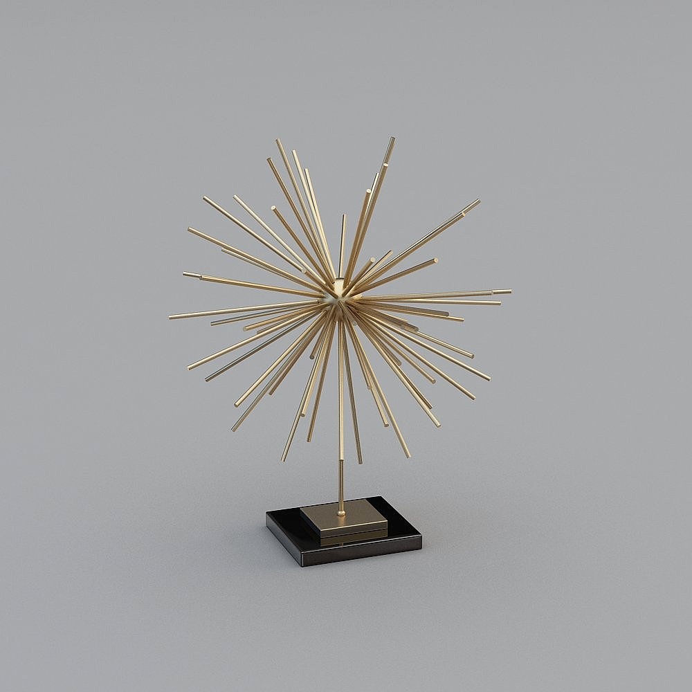 Starburst Sculpture 3D model - Unique Design
