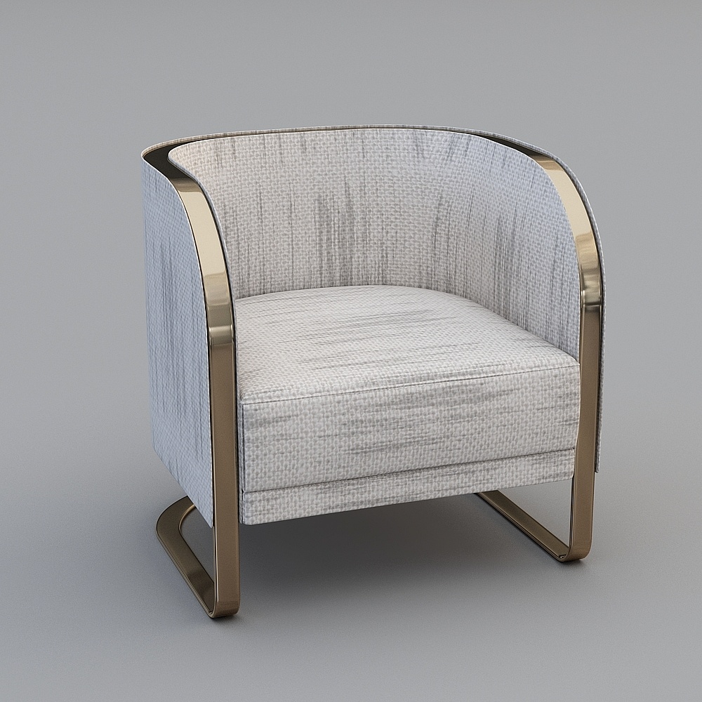 American beige back against the chair Accent Chair