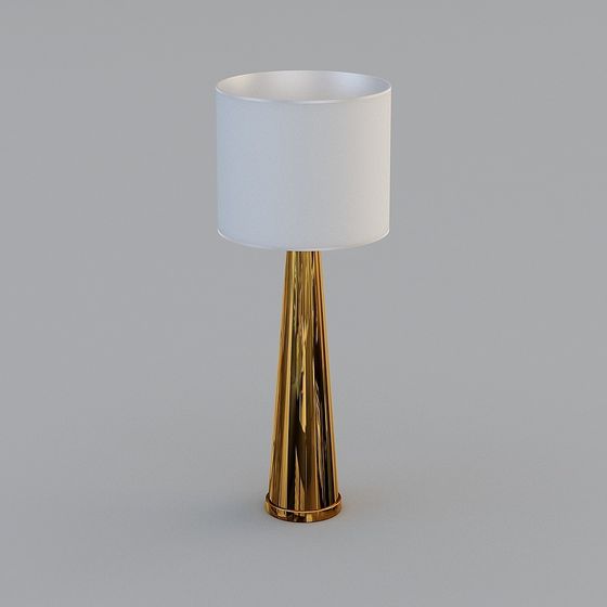Elegant 3D Table Lamp Model for Modern Interiors