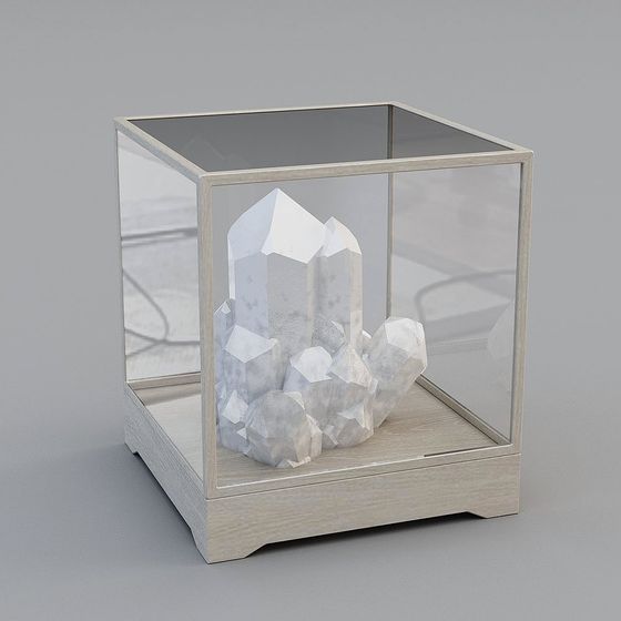Crystal Ore Display Cabinet 3D model