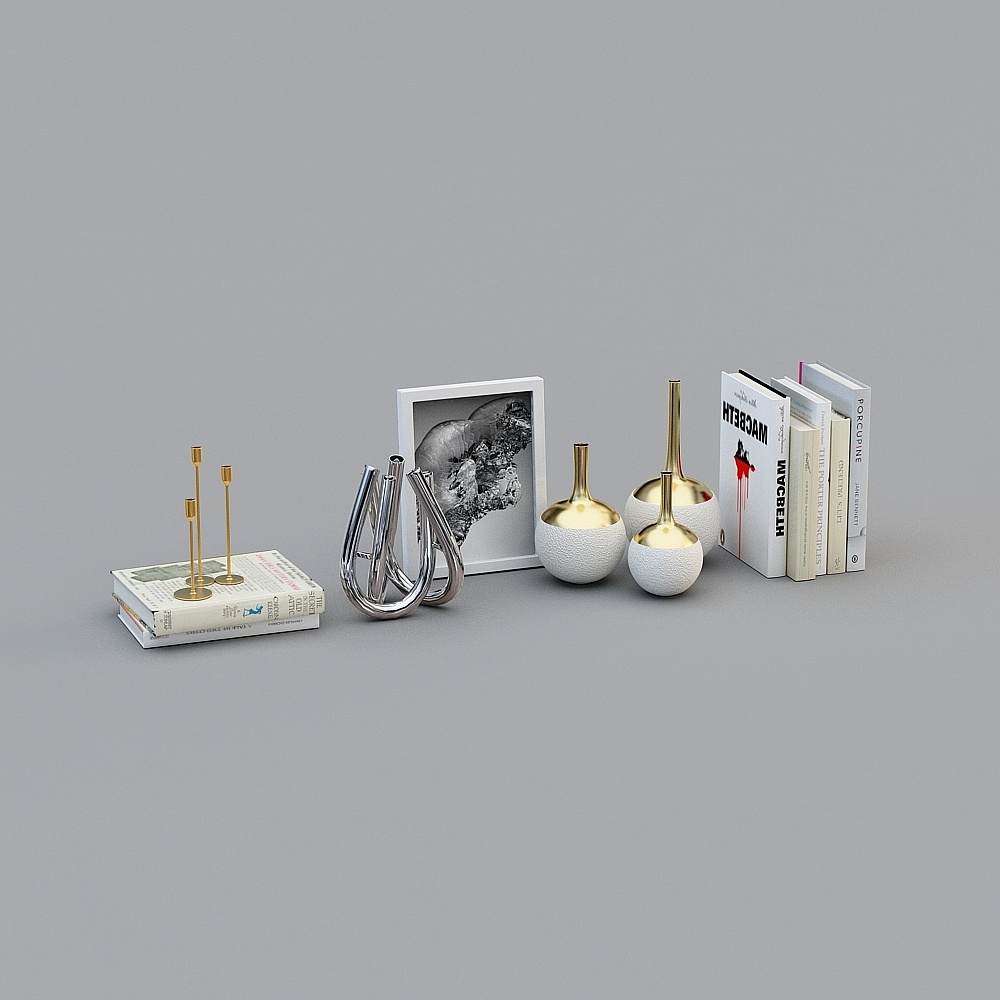 Ornements modernes à pendule