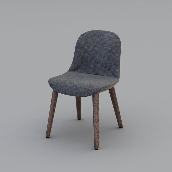 現代灰色背靠椅Accent Chair