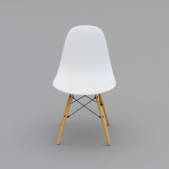 Elegant Minimalist Chair 3D model