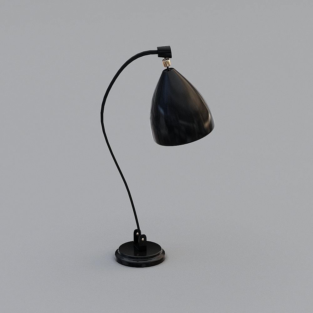 Simple European black table lamp Table Lamp