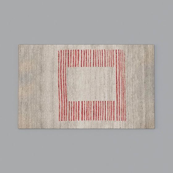 Abstract Carpet 3D model - Modern Geometry Aesthetic