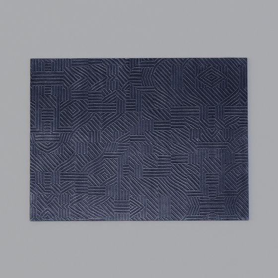 Geometric Maze Rug 3D Model