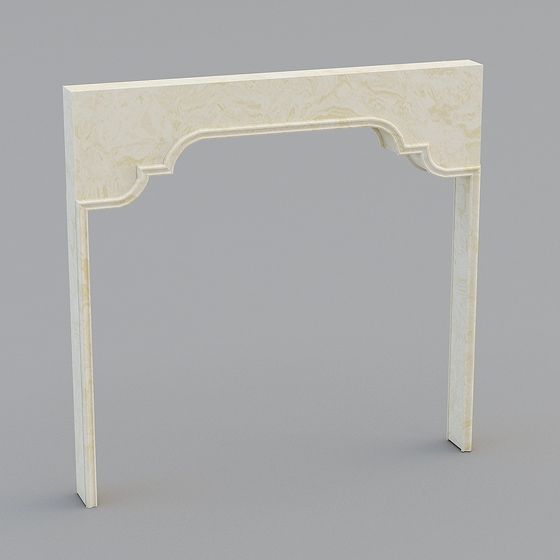 Charming Classical Arch 3D model for Contemporary Designs