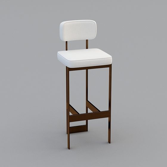 Urban Bar Stool 3D model for Modern Interiors