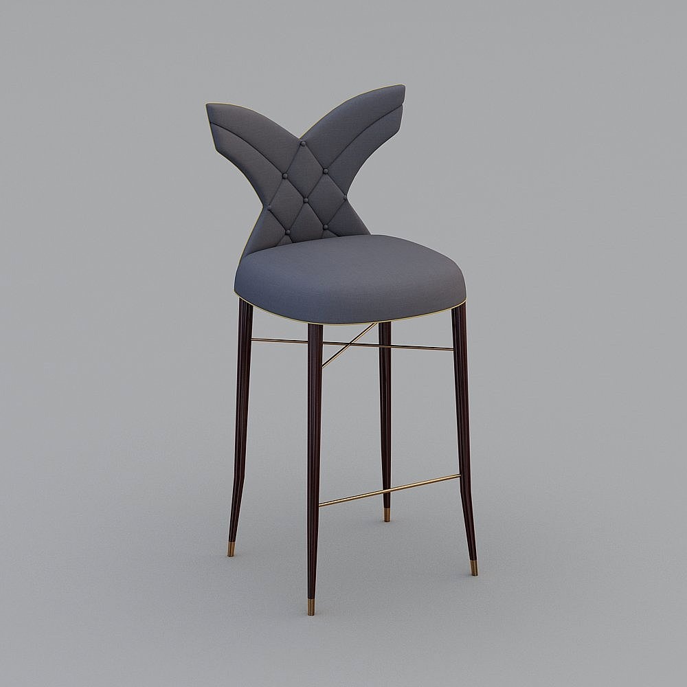 Nordic grey bar chairs Bar Chair