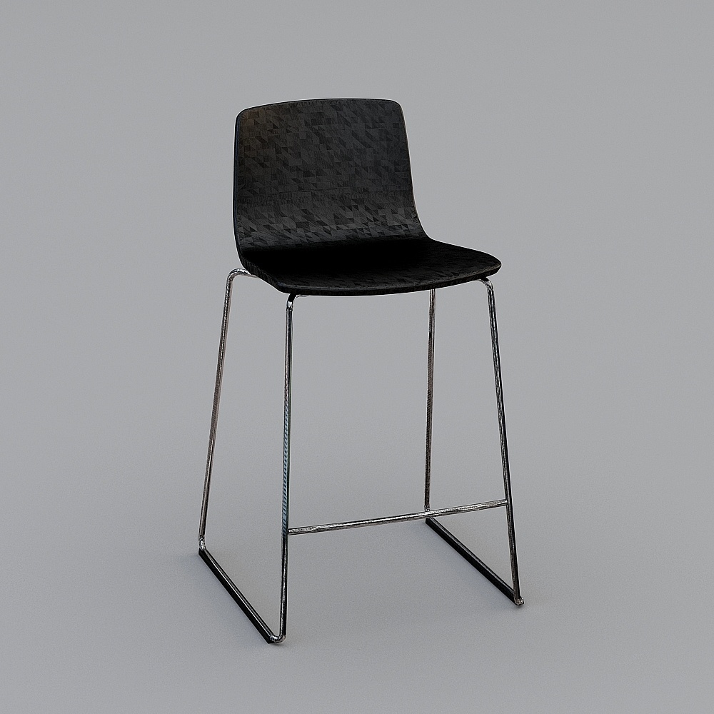 현대적인 검정 의자, Arper 아아바