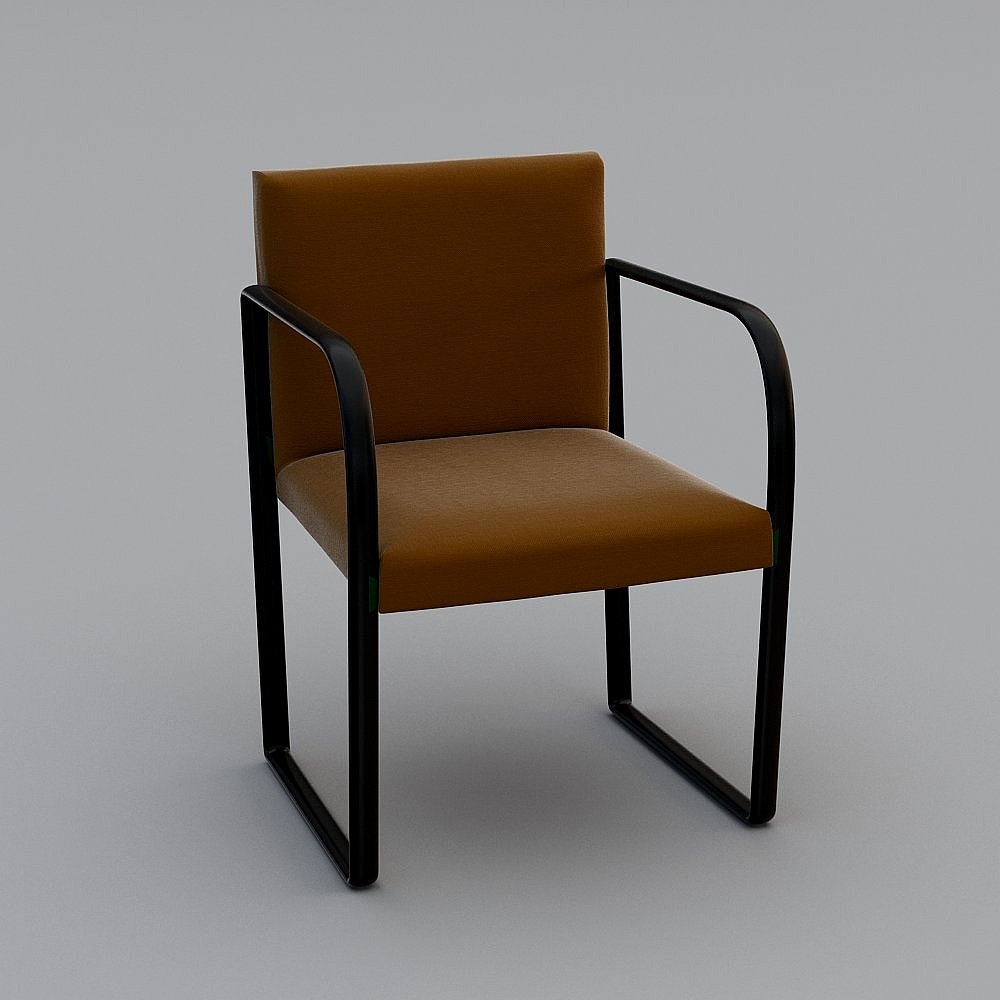 Silla marrón moderna Arper Arcos 2