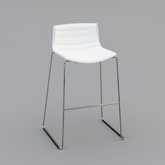 Urban Luxe Bar Stool 3D model
