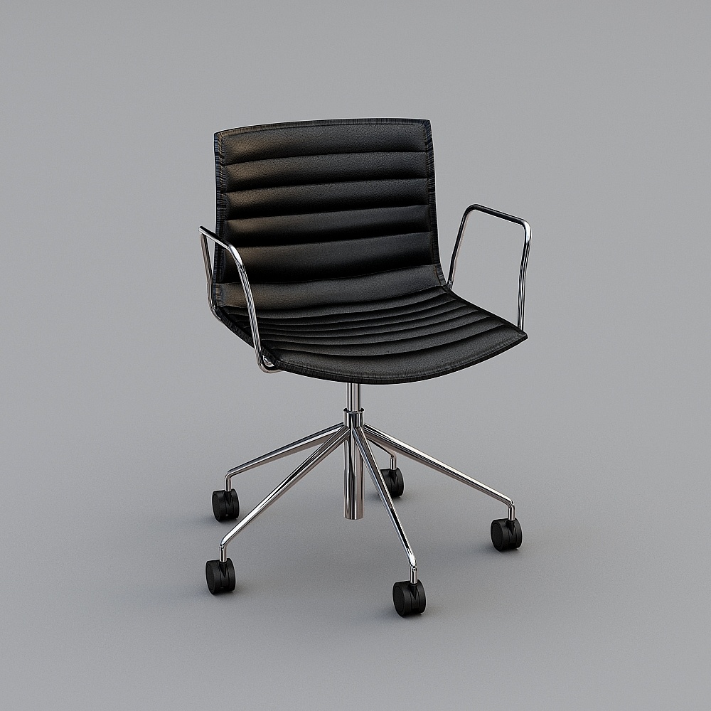 현대 검정 의자 Arper Catifa46