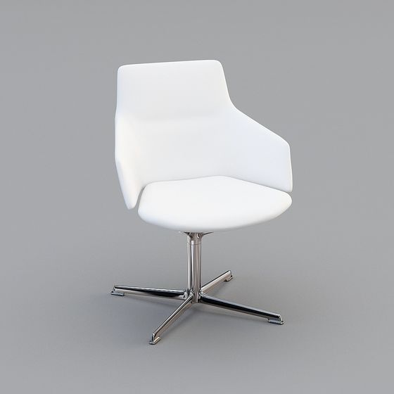 현대 백색 의자 Arper 아아바