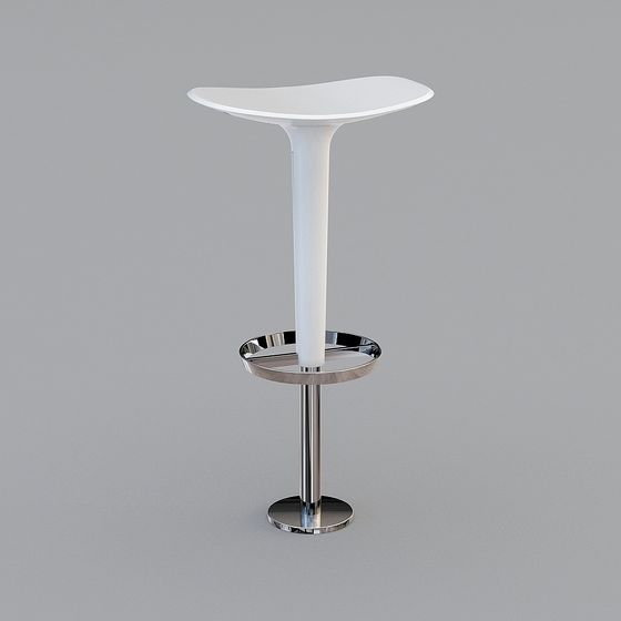 現代白色吧檯椅