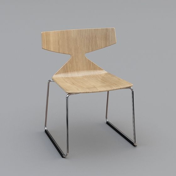 Stylish Modern Chair 3D model