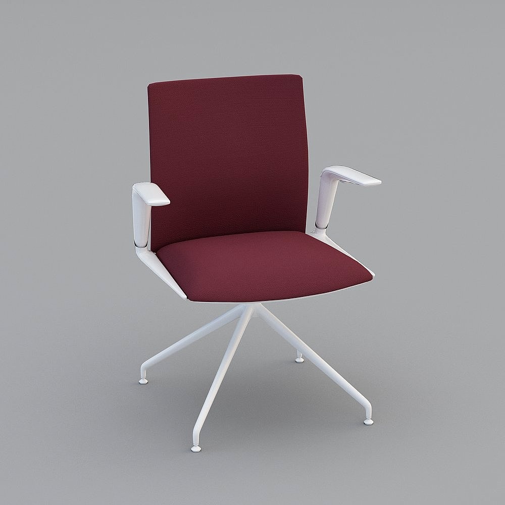 Sedia Rossa Moderna Arper Kinesit