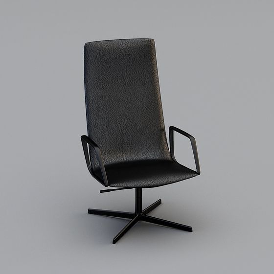 현대적인 검정 의자 Arper Catifa Sensit