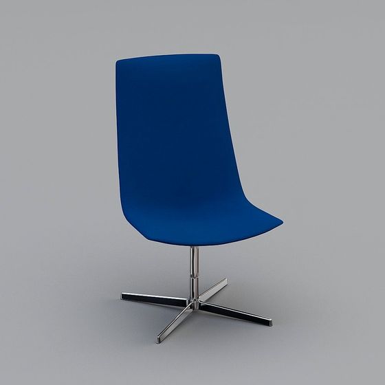현대식 파란색 의자 Arper Catifa60