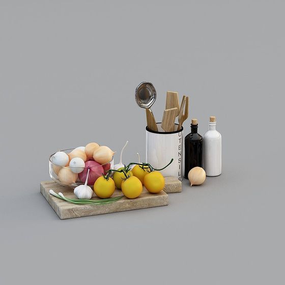 Cozy Cooking Corner 3D model