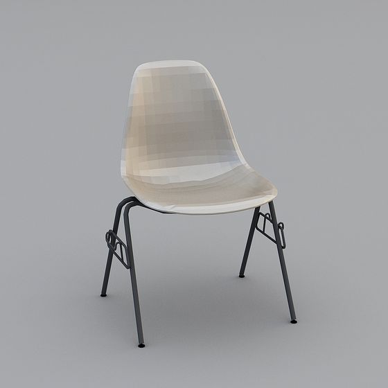 간단한 유럽의 회색 의자의 허먼 밀러 Eames 플라스틱 의자 DSS