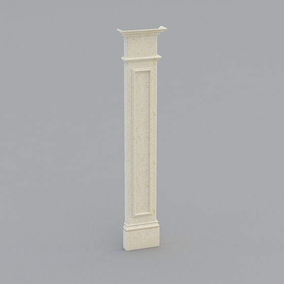 Elegant Column 3D model